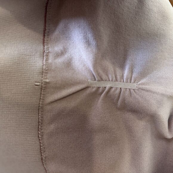 Ryka Sports Bra Ribbed Knit Medium Blush Full Coverage - Picture 3 of 4